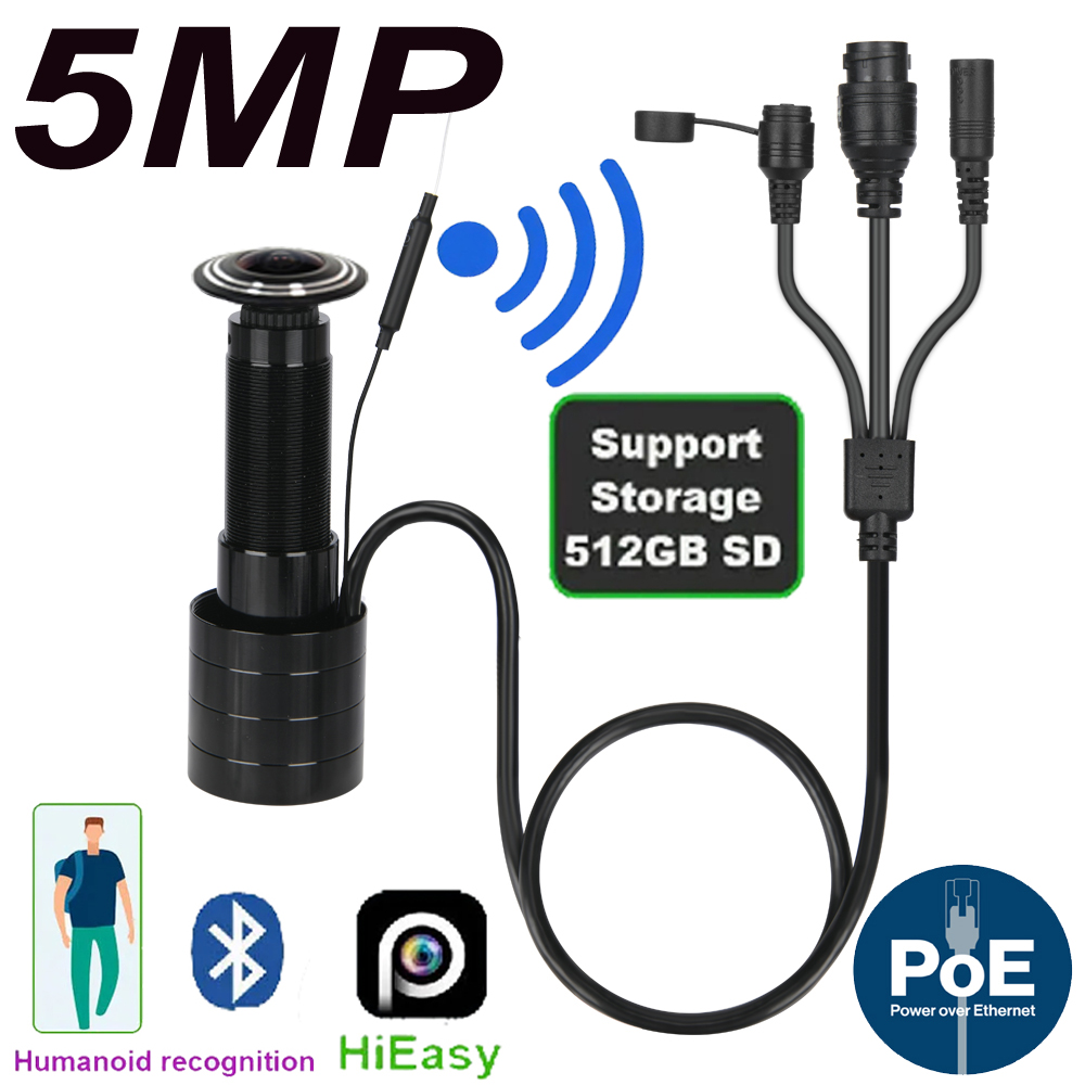 Home Security Ideas - 5MP Tür Auge IP POE Kamera