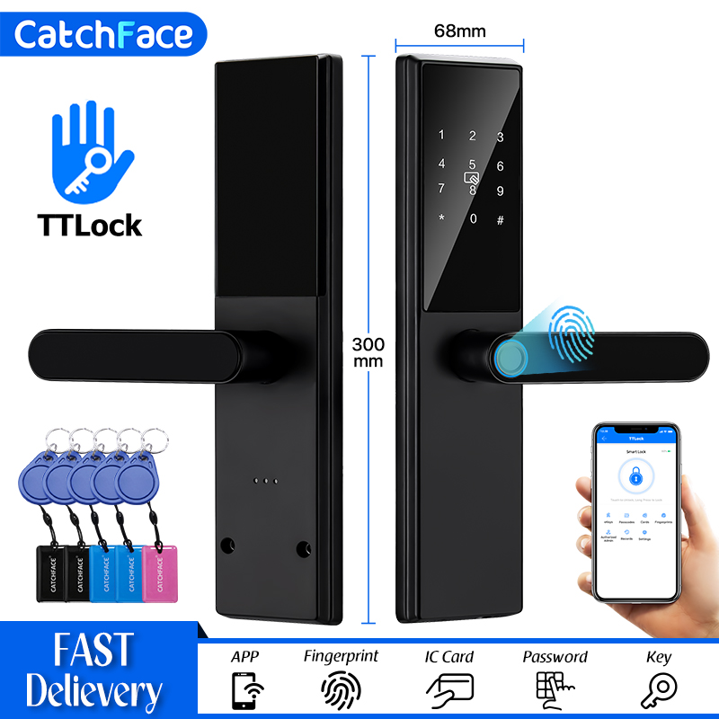 Home Security Ideas - Bluetooth Fingerprint Türschloss TTLock App Code