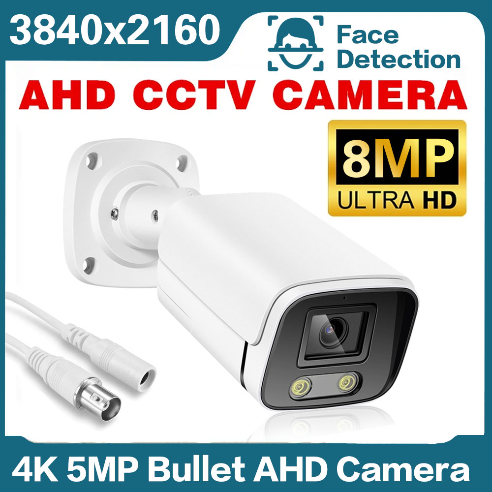 Ip Camera Outdoor 4K - 8mp Gesicht Vollfarb Nachtsicht Überwachungs kamera