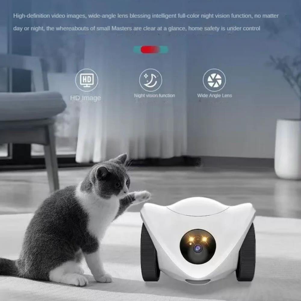 Home Security Robot Dog - Haustier-Roboter-Kamera, 2 MP, HD, WLAN-Kameras, Bewegungserkennung,