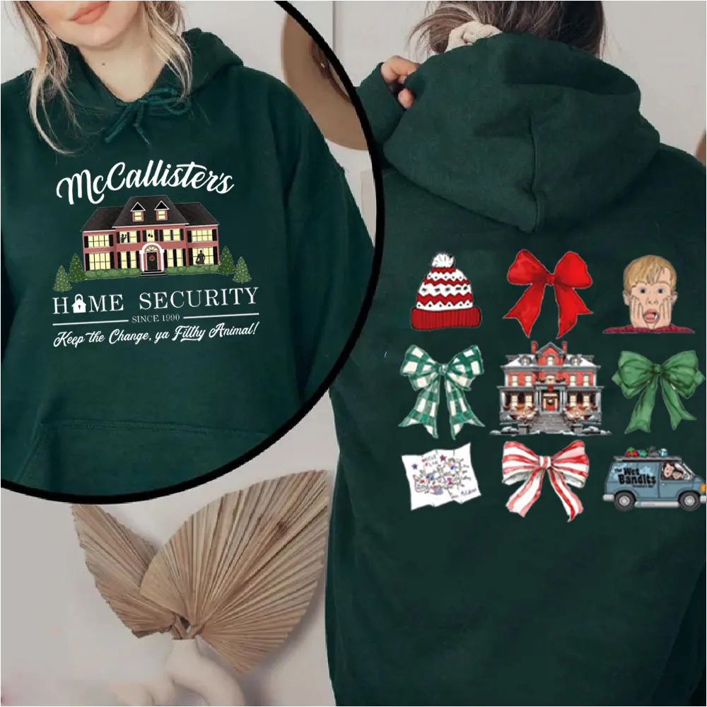 Home Security Plans - Film Hoodie McCallister's Home Security Sweatshirt
