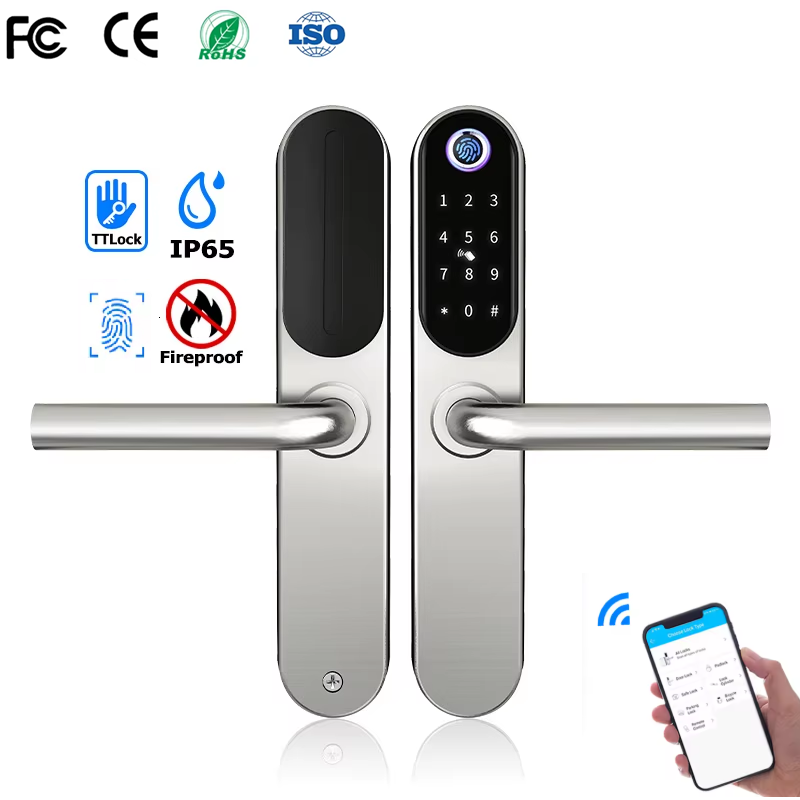 Home Security Ideas - Digitales Smart Lock aus Edelstahl 304,