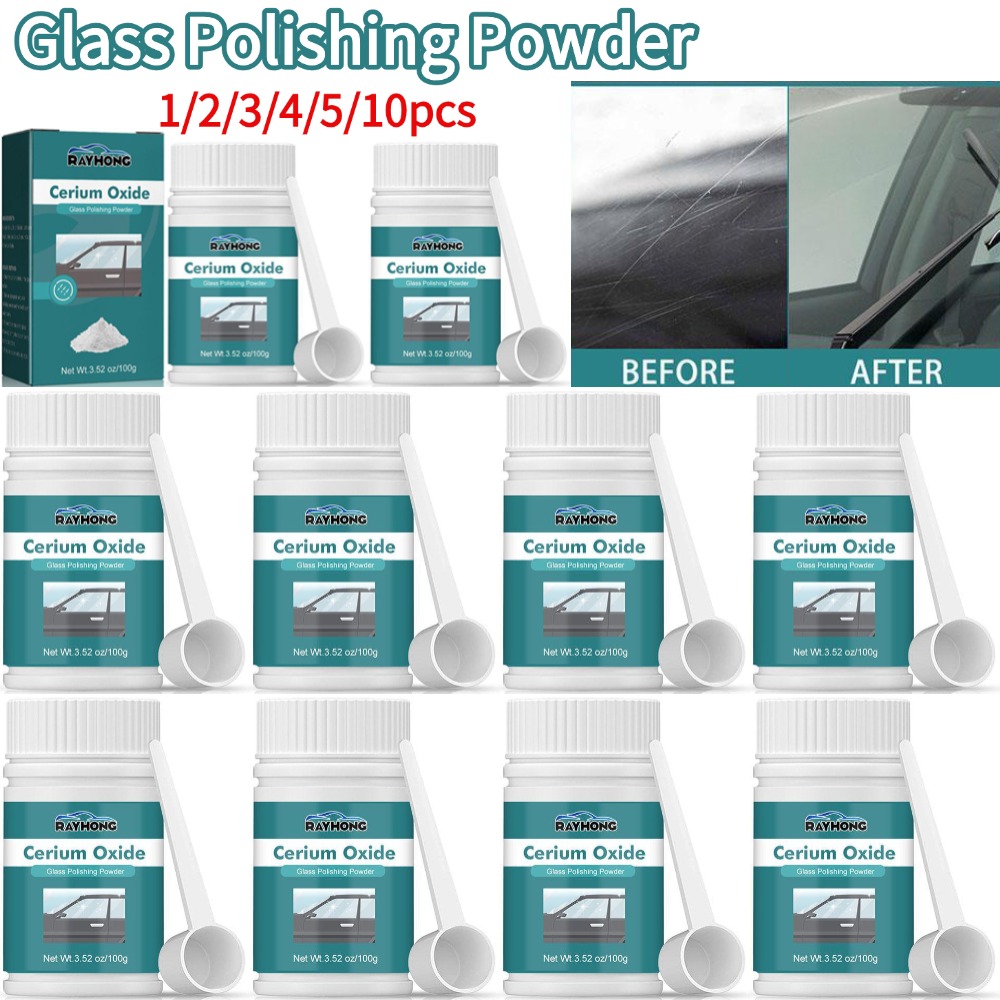 Glass Break Detector - 100g Glas Polierpulver Für Auto Auto
