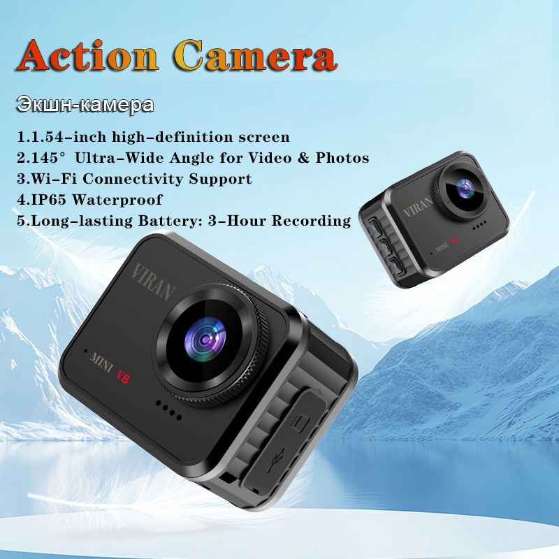 Ip Camera Outdoor 4K - Mini-Actionkamera 4K Ultra HD 16MP Lange