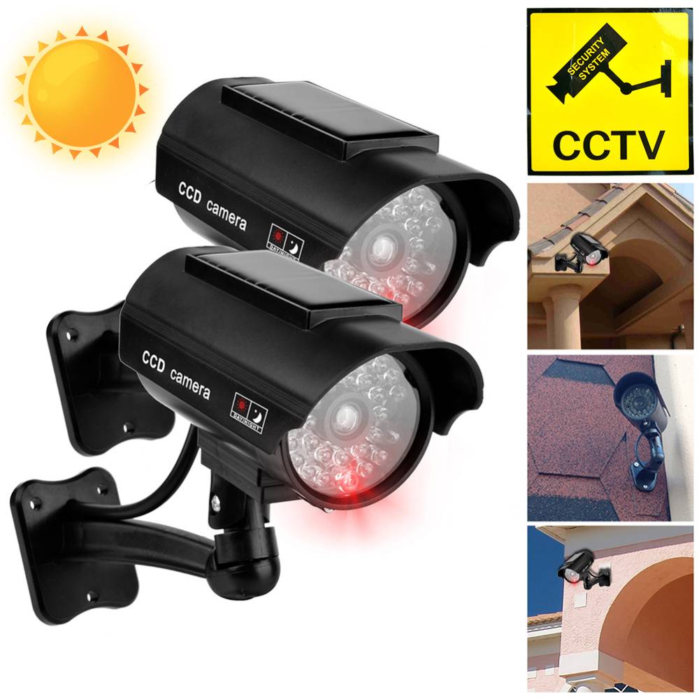 Home Security Outdoor Camera System - Outdoor-Solar-Simulations kamera wasserdichte Dummy-Kamera Home Safe