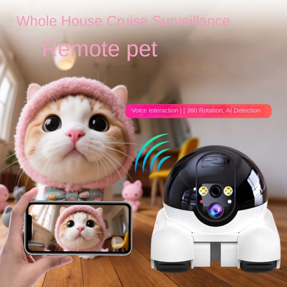 Home Security Robots - Neue 1080P HD WLAN-Kamera PTZ IP-Sicherheitsüberwachungskamera