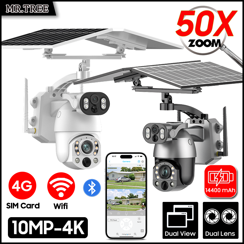 Ip Camera Outdoor 4K - 4K 50X Optischer Zoom Dual Lens