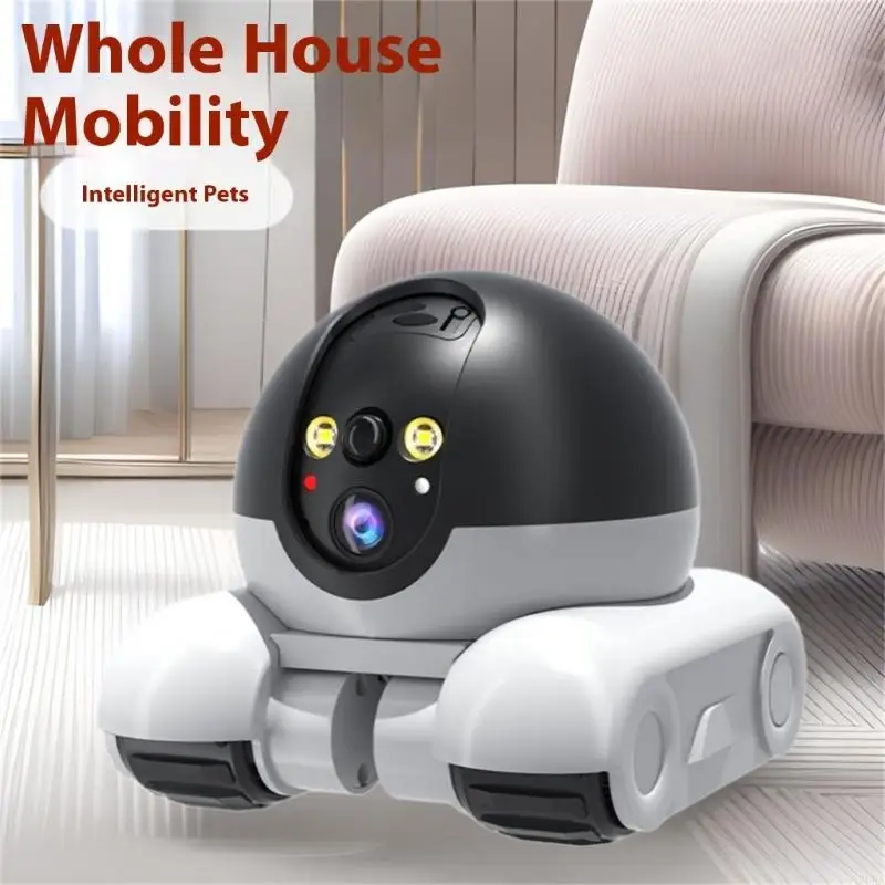 Home Security Robots - 360 -Grad -rotierende PET -Kamera mit