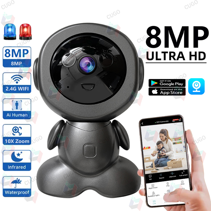 8MP WLAN Überwachungsroboter-K – Home Security Robots Bewertung und Preis