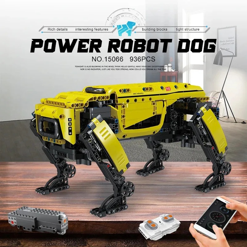 MOULD KING 15066/15075 Technis – Home Security Robot Dog Bewertung und Preis