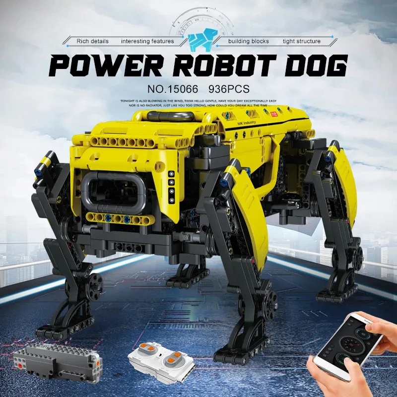 MOULD KING 15066/15075 Technis – Home Security Robot Dog Bewertung und Preis
