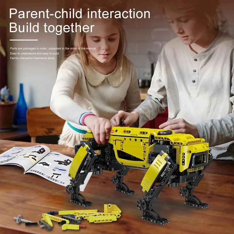 MOULD KING 15066/15075 Technis – Home Security Robot Dog Bewertung und Preis
