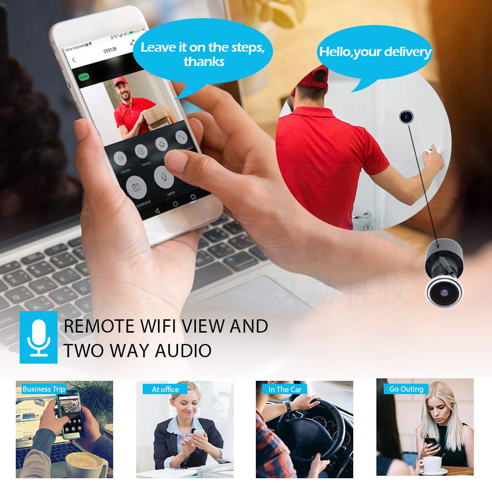 5MP Tür Auge IP POE Kamera Min – Home Security Ideas Bewertung und Preis