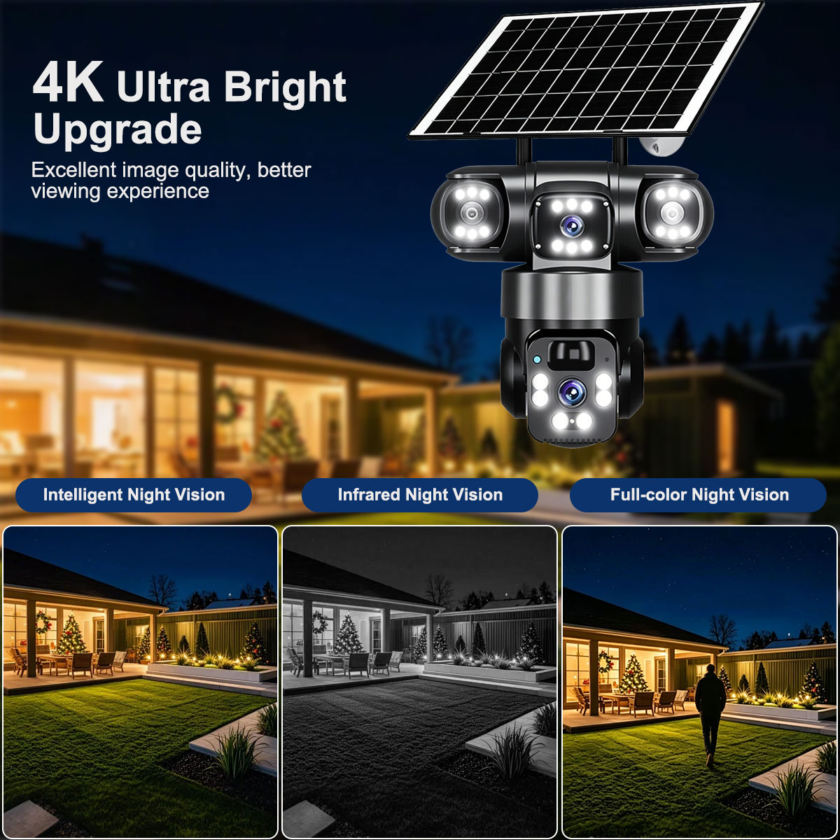 Yucutam solarbetriebene Außenk – Home Security Outdoor Camera System Bewertung und Preis