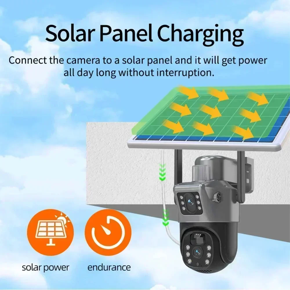 Solarbetriebene 4K 8MP Überwac – Ip Camera Outdoor 4K Bewertung und Preis