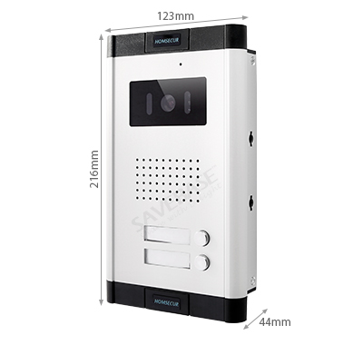 4-Draht 2-Familien Video-Türsp – Home Security Kit With Camera Bewertung und Preis