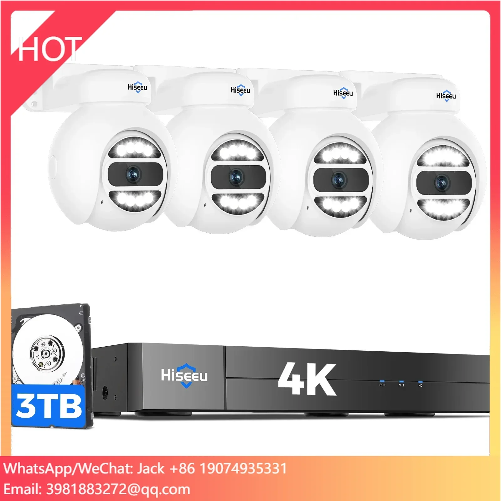 Hiseeu Automatische Verfolgung – Home Security Kit With Camera Bewertung und Preis