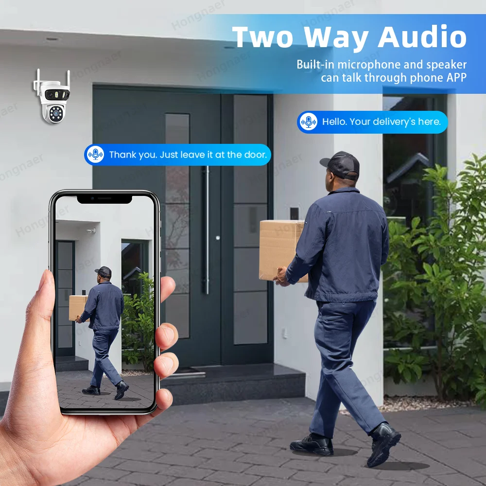2026 Hongnaer 6MP 4CH 3-Linsen – Home Security Kit With Camera Bewertung und Preis