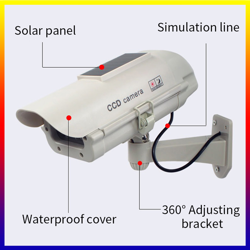 Simulierte Solarkamera Wasserd – Home Security Camera Installation Bewertung und Preis