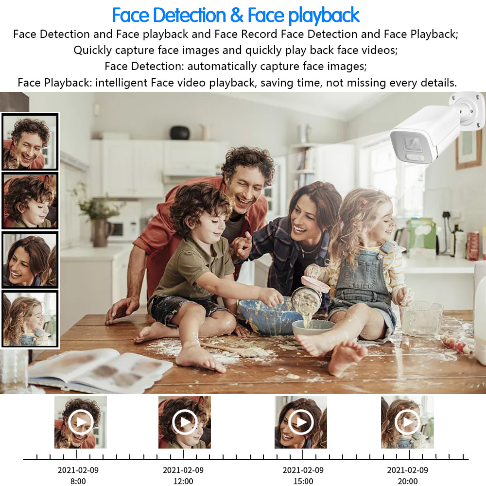 8mp Gesicht Vollfarb Nachtsich – Ip Camera Outdoor 4K Bewertung und Preis