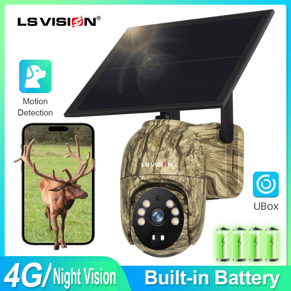 LS VISION Wildkamera Solar 4MP – Home Security Outdoor Camera System Bewertung und Preis