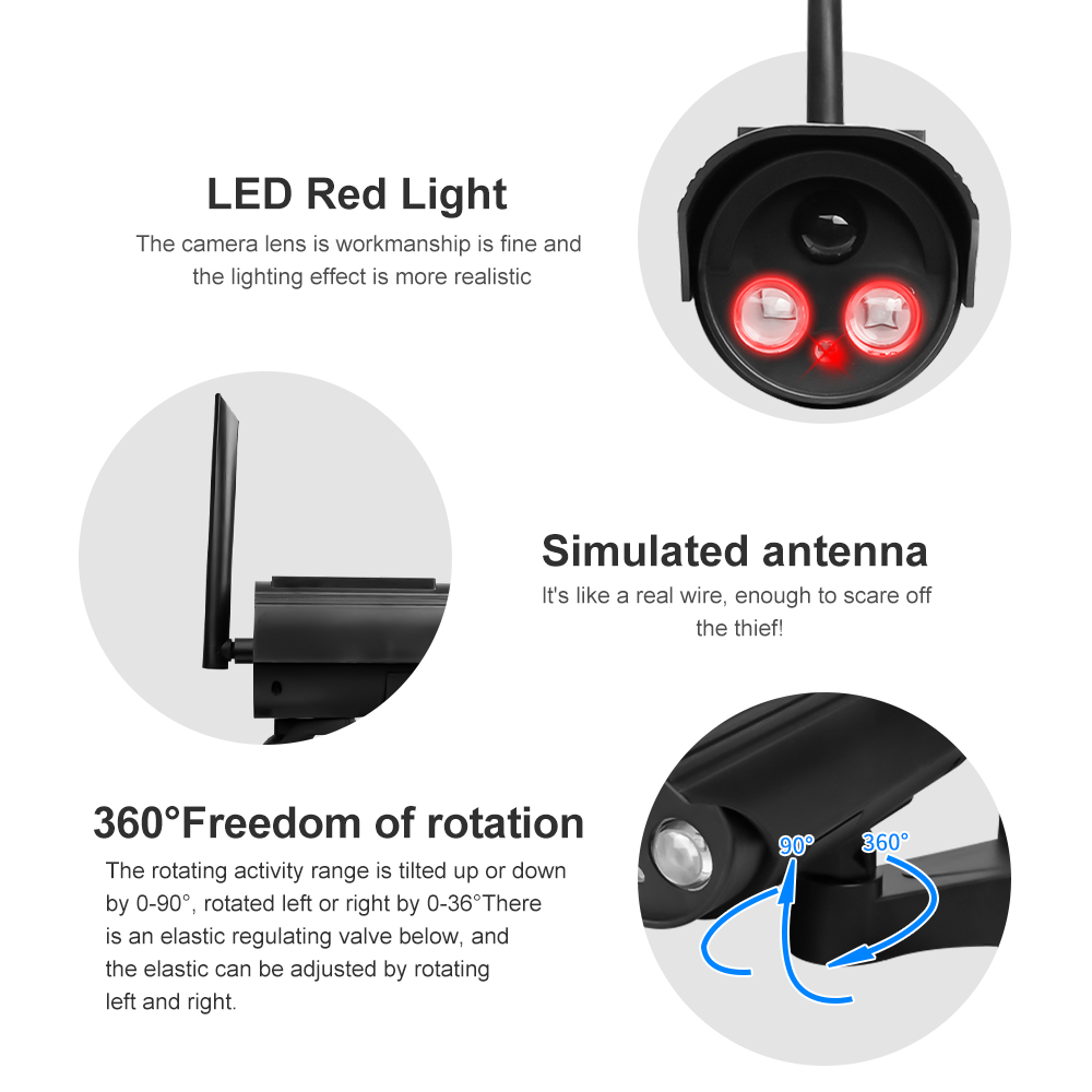 Outdoor Solar Simulation Kamer – Home Security Outdoor Camera System Bewertung und Preis
