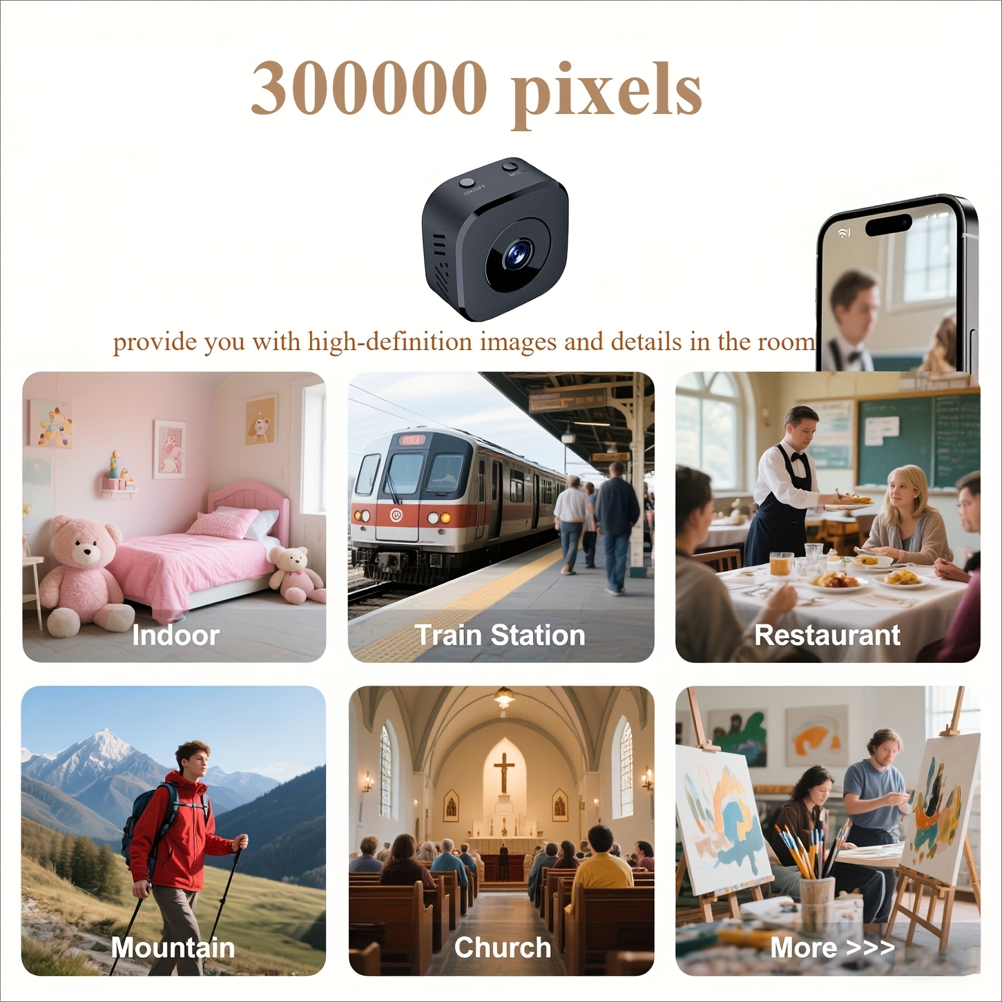 1080P HD Mini WiFi Kamera Indo – Home Security With Cameras Bewertung und Preis