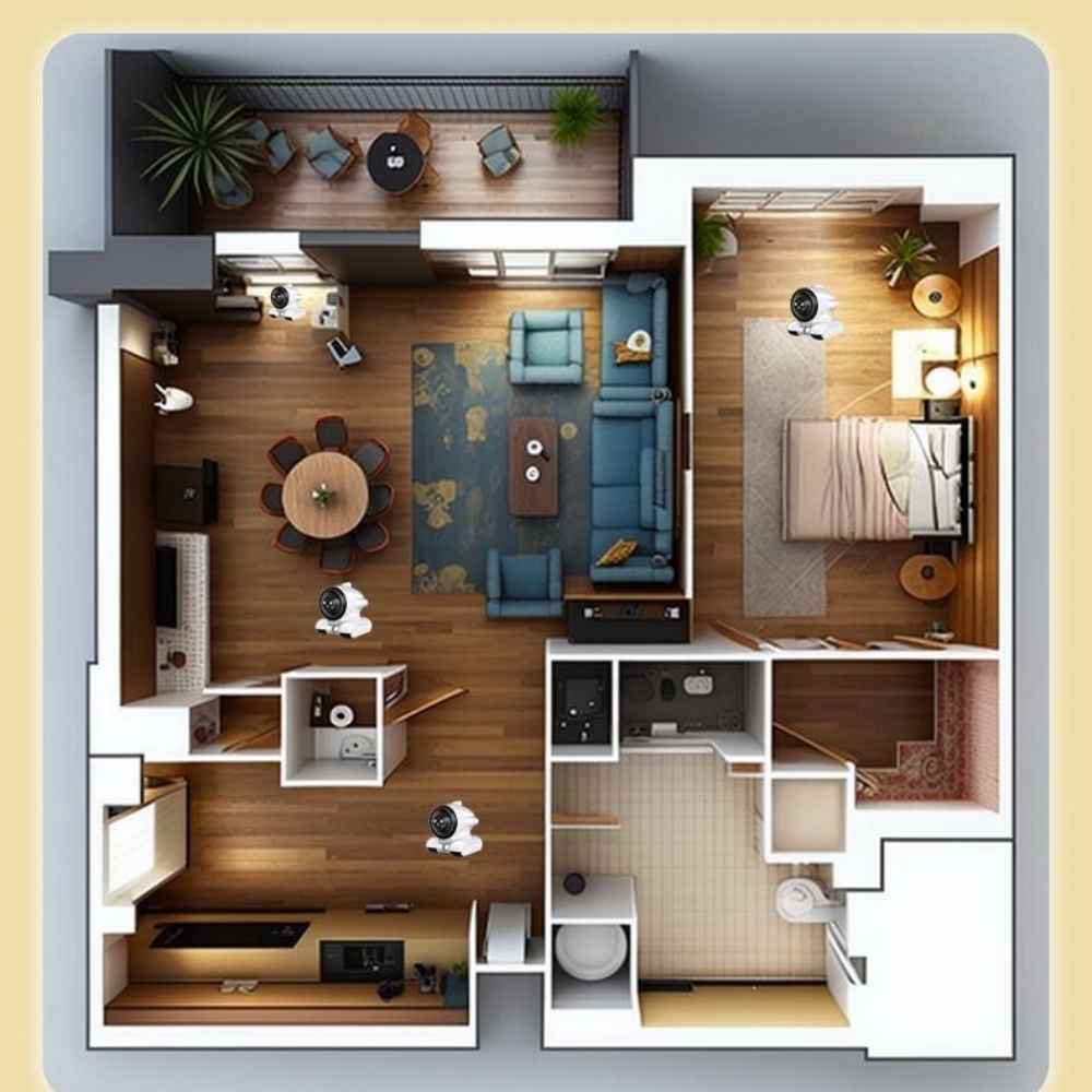 NCZOBOE Smart Home Sicherheits – Home Security Robots Bewertung und Preis