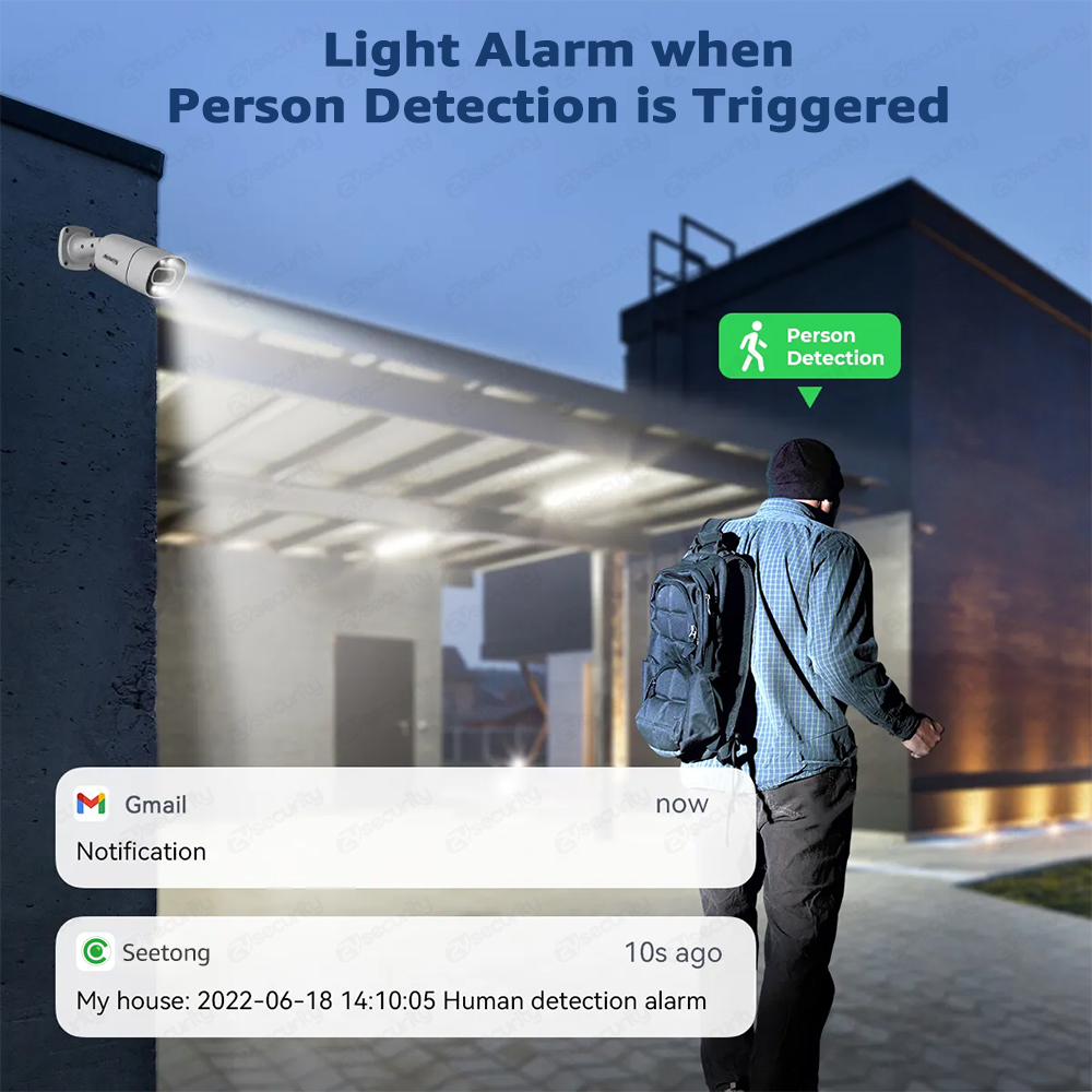 4K PoE Sicherheitskamerasystem – Home Security Outdoor Camera System Bewertung und Preis