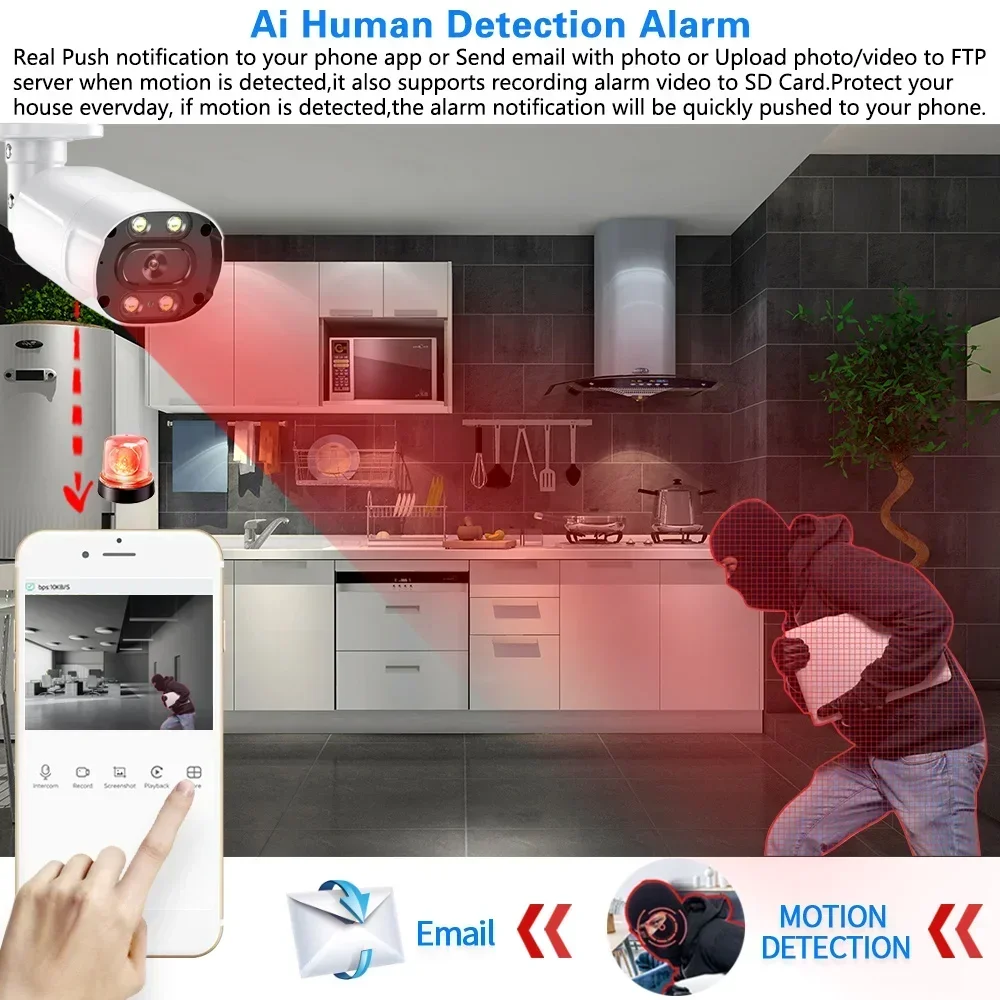4K AHD DVR Heimsicherheits-Kit – Home Security Outdoor Camera System Bewertung und Preis