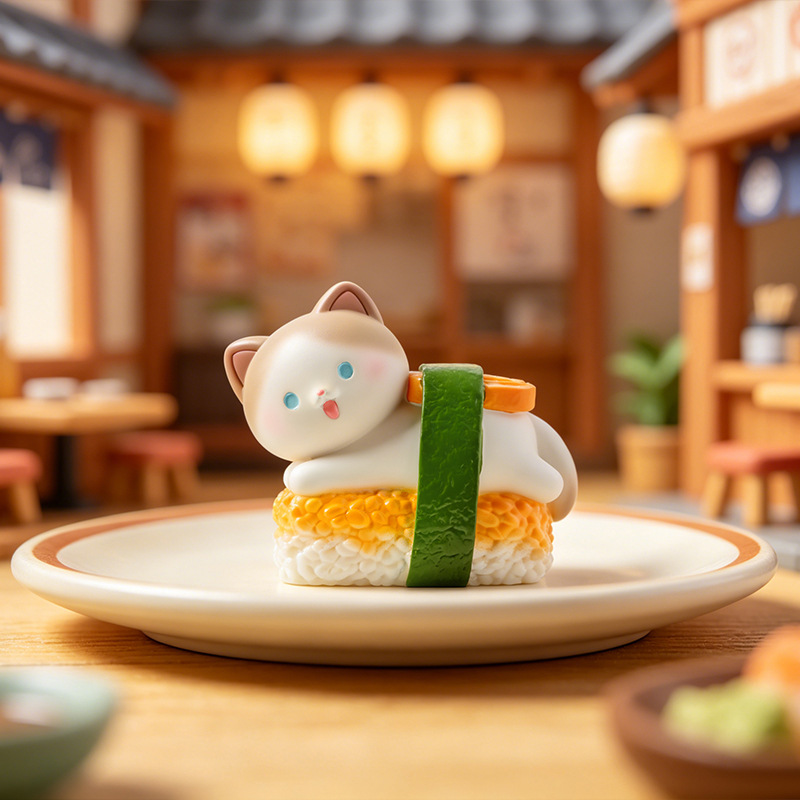 Sushi-Katzen-Blindbox: Cartoon – Home Security Box Bewertung und Preis