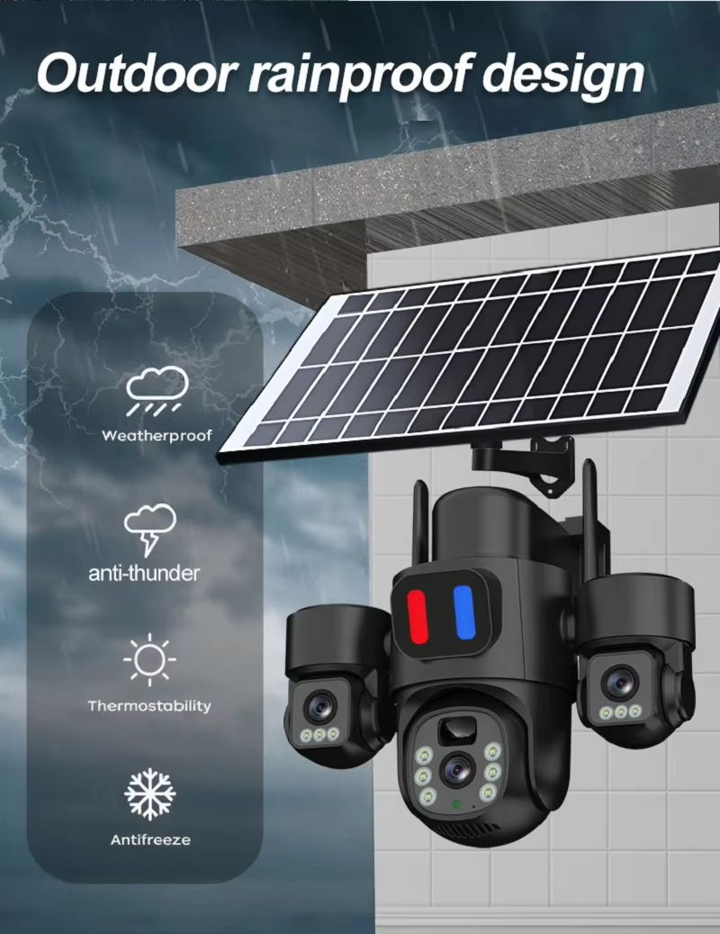 WIFI Solar PTZ Kamera Outdoor  – Home Security Outdoor Camera System Bewertung und Preis