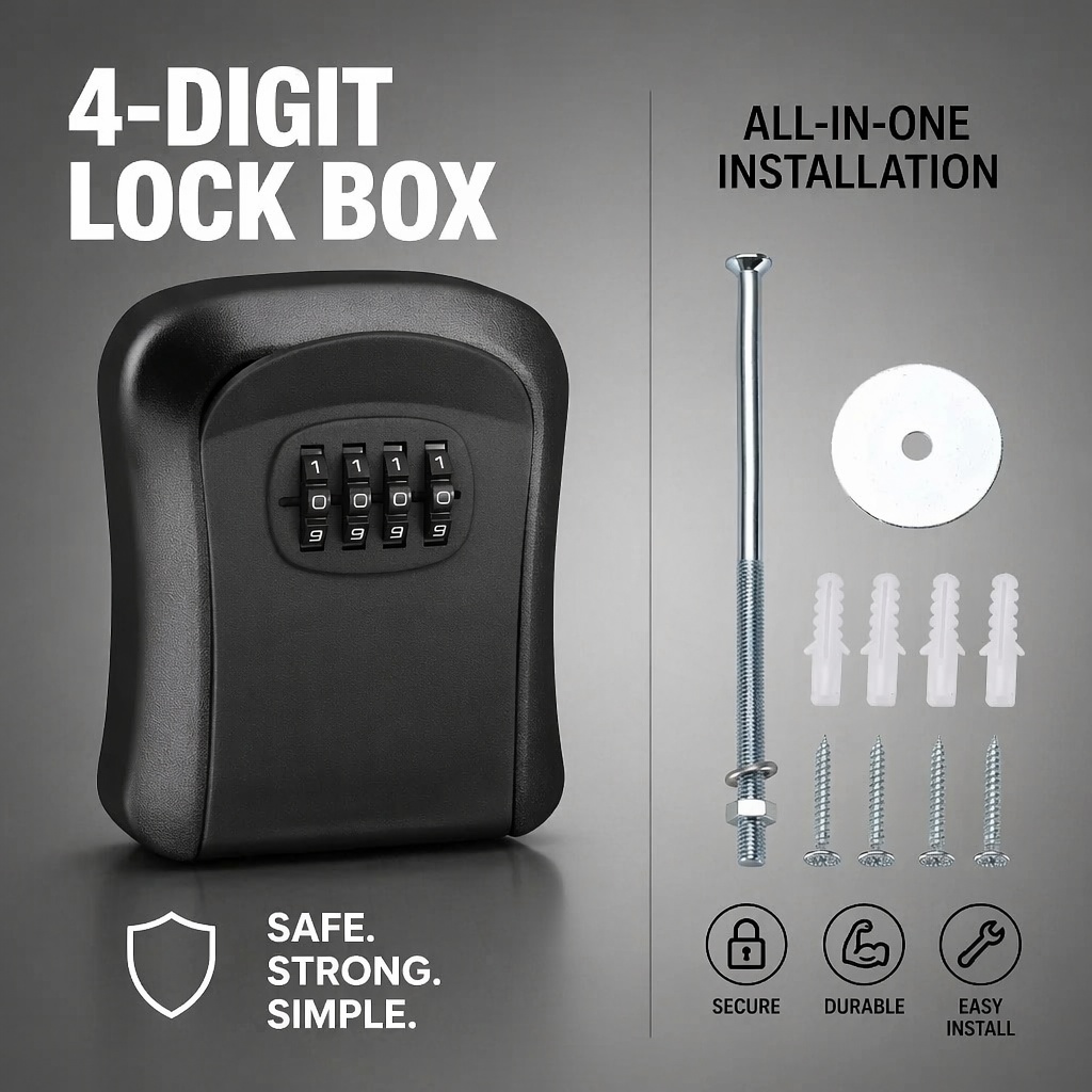 Wandmontierte Wasserdichte Sch – Home Security Box Bewertung und Preis